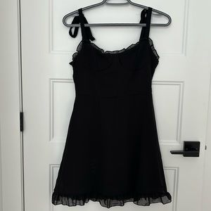 Black mini dress NWOT